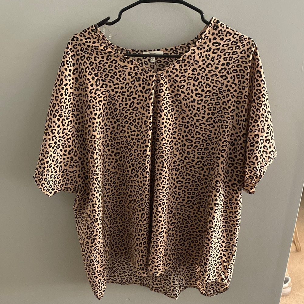 Leopard blouse